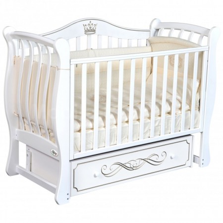 Кровать Oliver Daniella Elegance (1011) Белый A-25